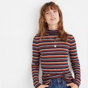 Madewell Striped Turtleneck | Size:XS